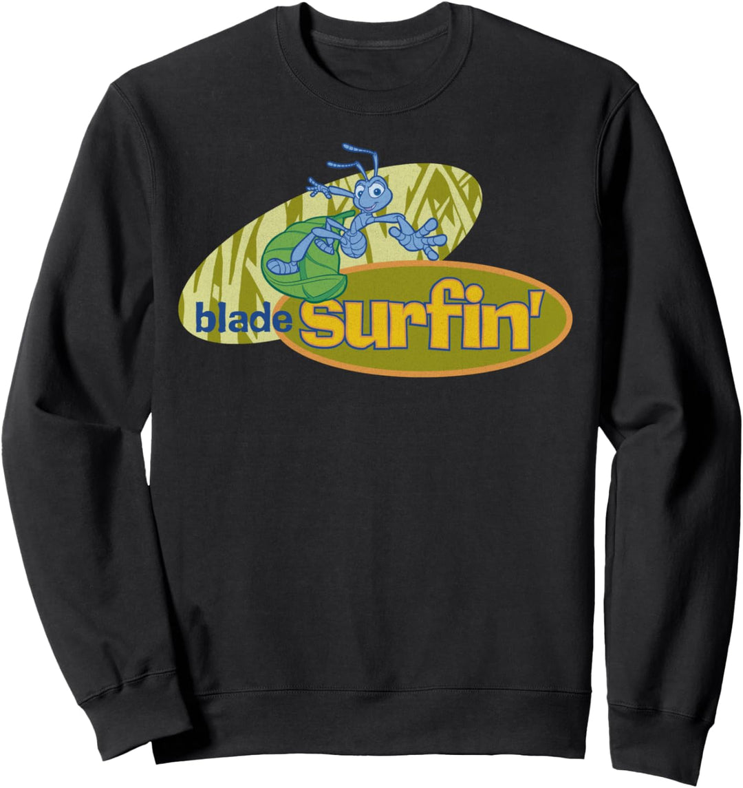 Disney Pixar A Bug's Life Flik Blade Surfin' Poster Sweatshirt