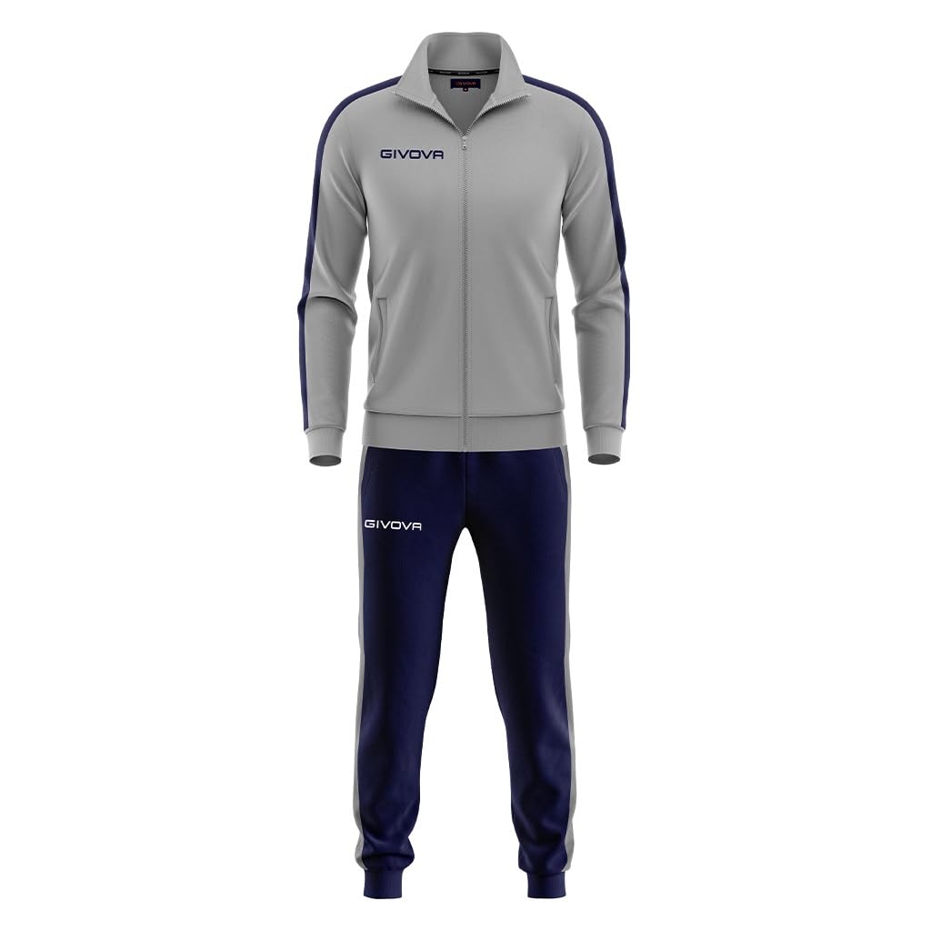 Givova Herren Tuta Felpa Revolution Sportoutfit, L