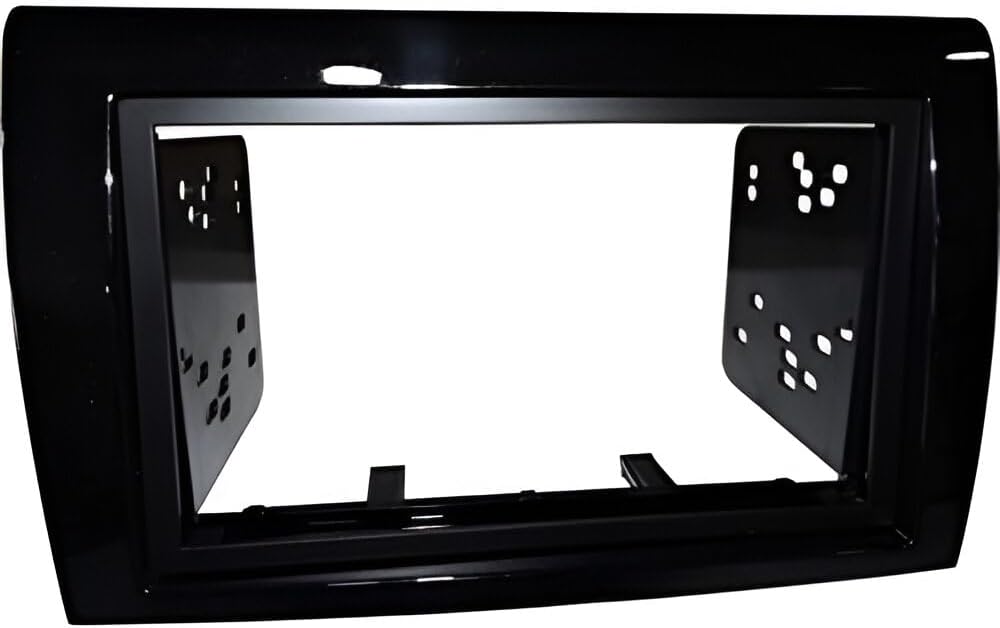 Sound way - 2 DIN Radio Blende Einbau Rahmen Adapter Einbauset kompatibel mit FIAT Bravo 2007-2016 -