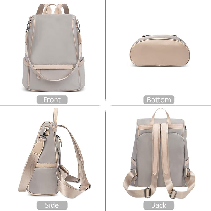 DORRISO Damen Rucksack Anti-Diebstahl Tagesrucksäcke Leicht Schulranzen Reise Rucksäcke Schulter Tas