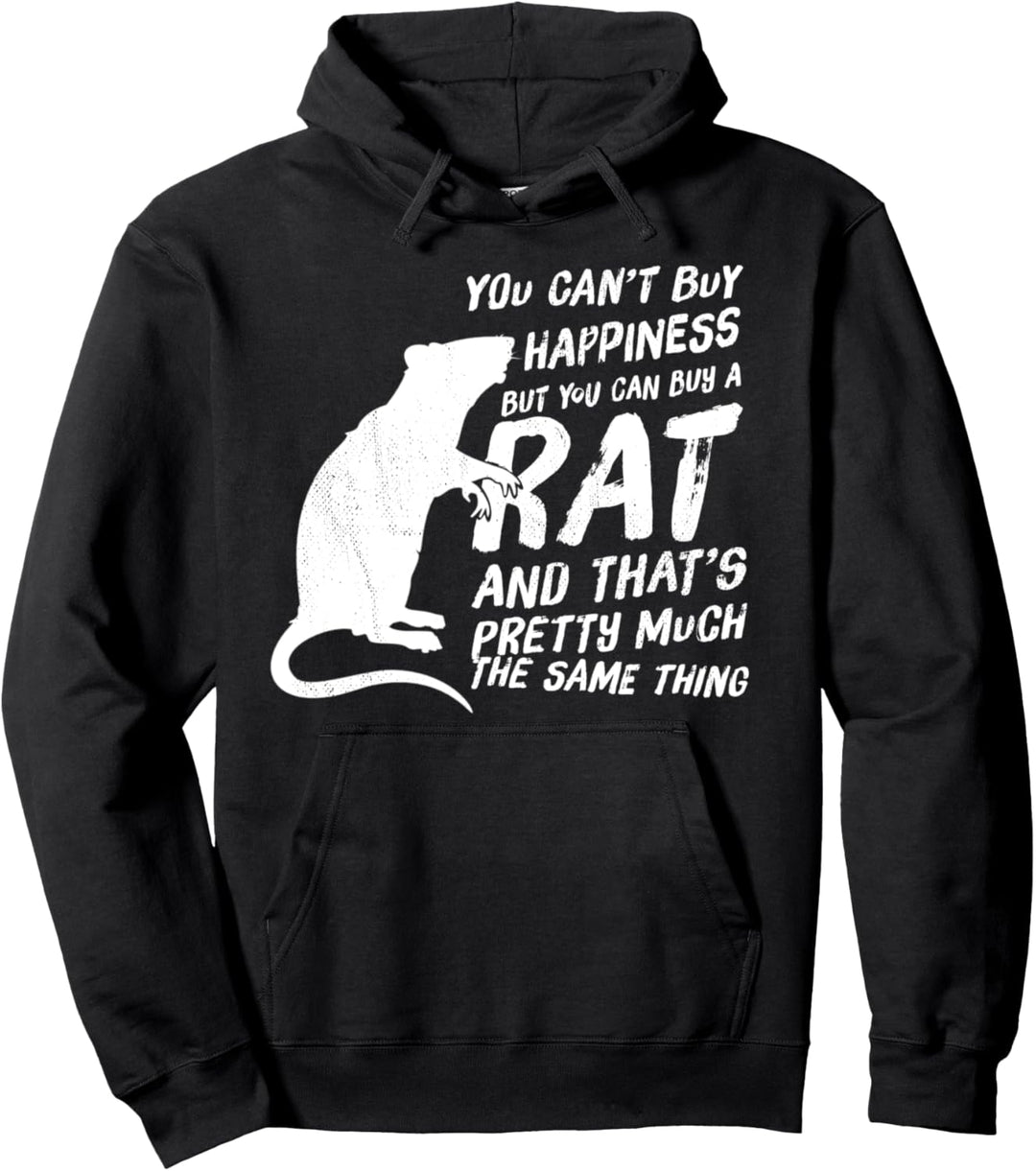 Funny Rat Shirt for Rat Lovers and Rat Owners Pullover Hoodie