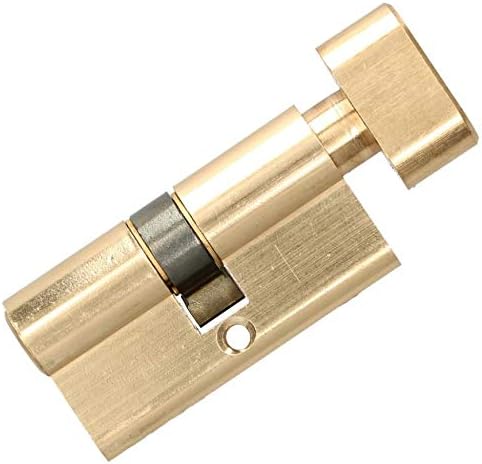 KOTARBAU Schliesszylinder 30/40 Messing Mit Knauf Zylinderschloss Profilzylinder Türzylinder Schloss