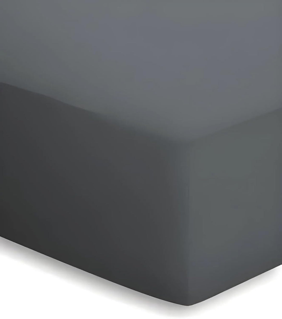 schlafgut Mako Jersey Spannbettlaken Aloe Vera in 49 Farben und 4 Grössen 50041 100% Baumwolle, Tita