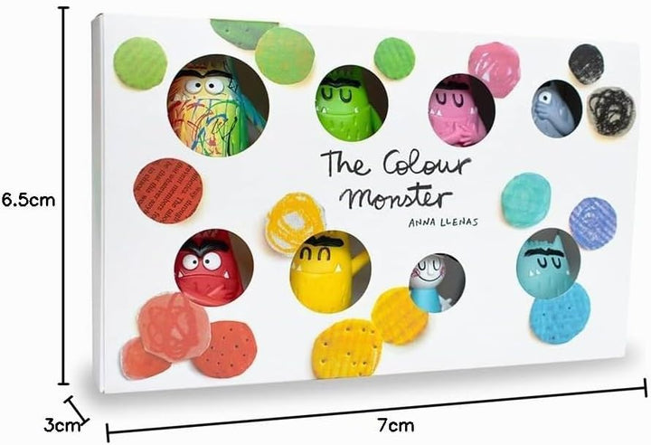 The Colour Monsterfiguren Farbiges Monster - Set Kollektion 8, Monstruo de colores - Set aus 8 Figur
