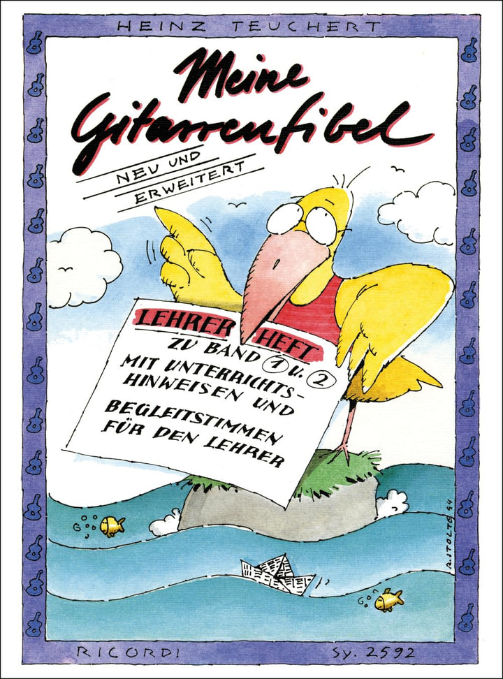 Meine Gitarrenfibel, Lehrerheft (GUITARE), Taschenbuch