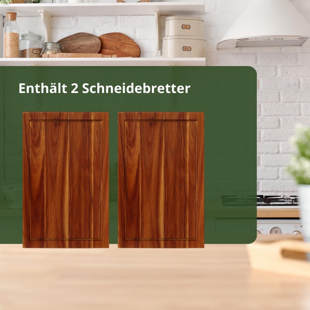 Schneidbretter Bambus oder Akazienholz (Akazienholz), Akazienholz