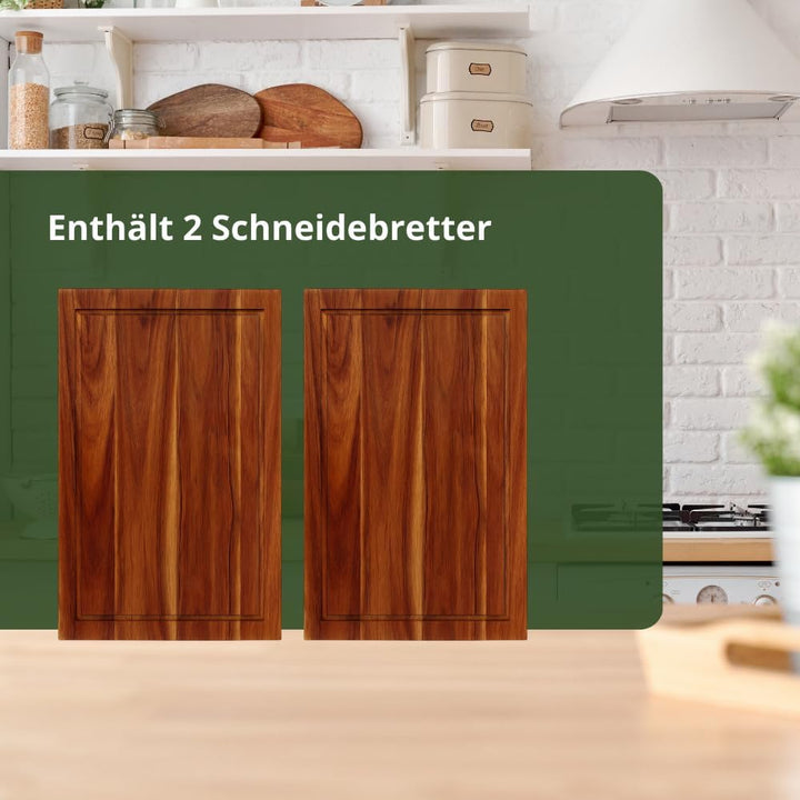 Schneidbretter Bambus oder Akazienholz (Akazienholz), Akazienholz