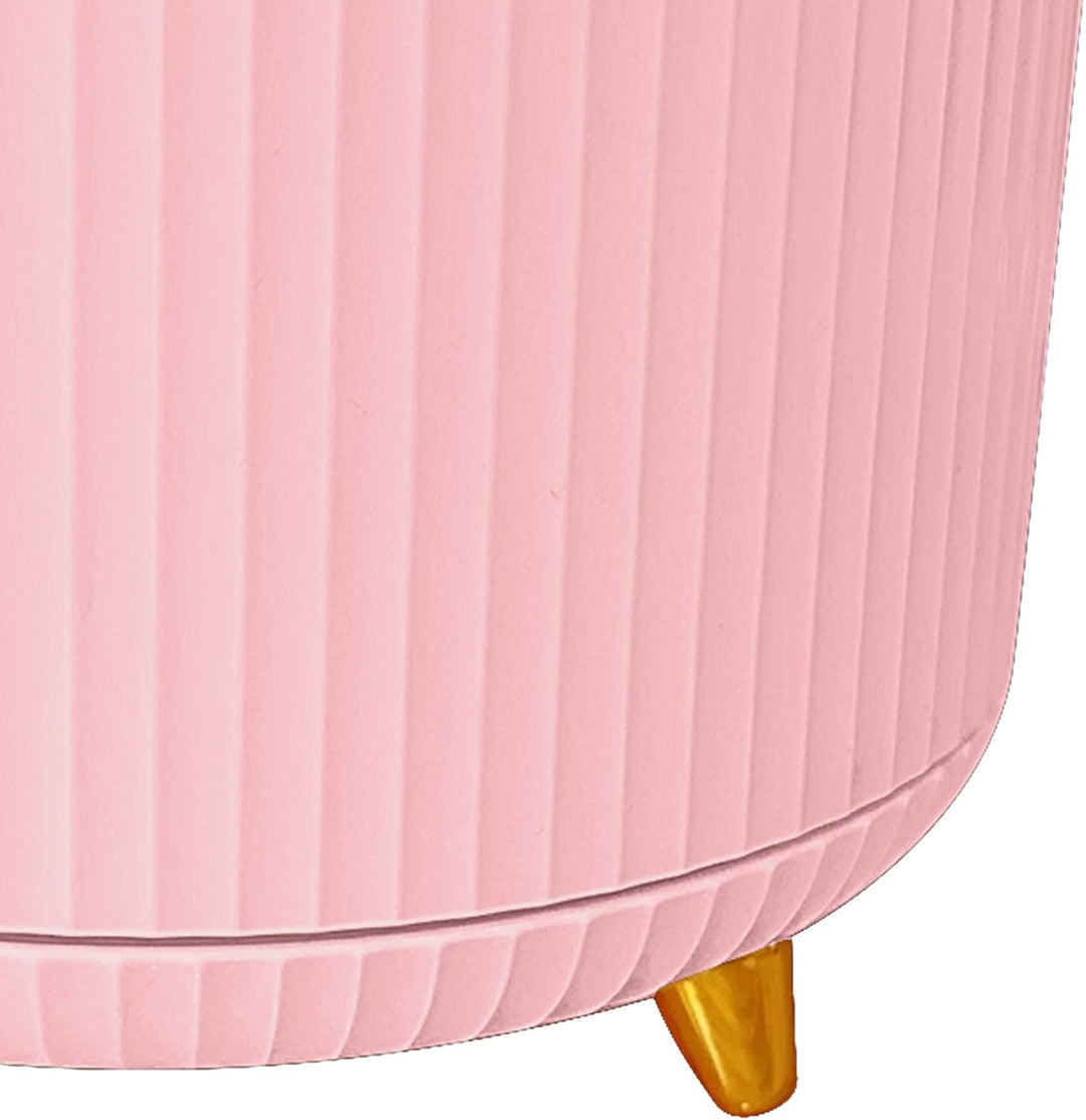 3 Stück Kosmetik Organizer Drehbar, 360 Gard Drehbarer Make Up Organizer mit 5 Fächern, Multifunktio