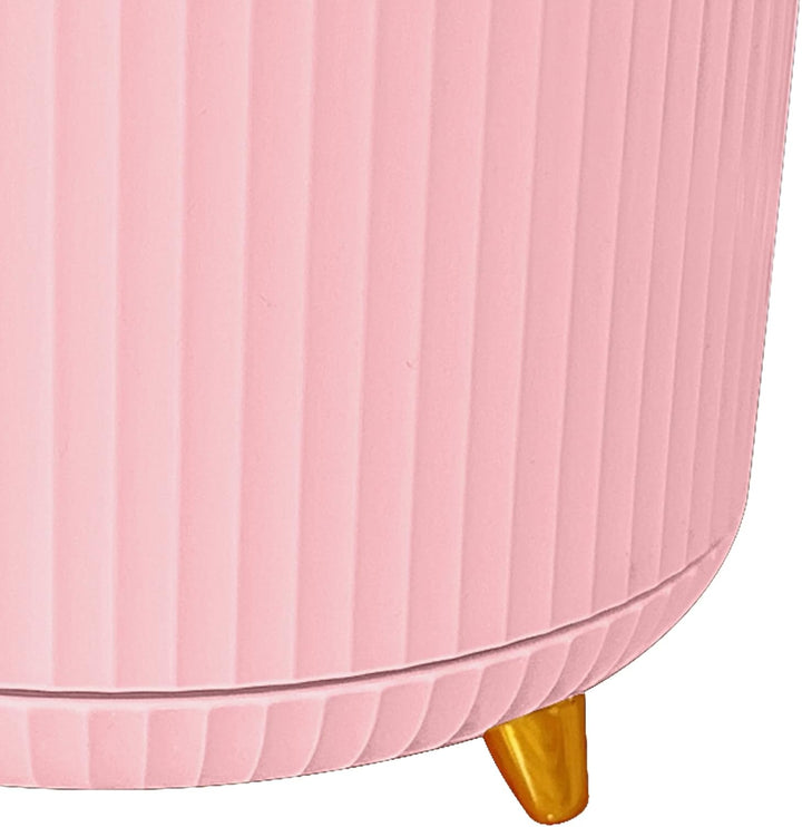 3 Stück Kosmetik Organizer Drehbar, 360 Gard Drehbarer Make Up Organizer mit 5 Fächern, Multifunktio