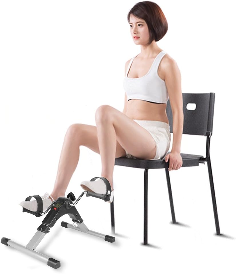 Horizontaler Stepper mit Meter, Arm- und Beintrainer, Beintrainer für zuhause und Büro, Sicherheit g