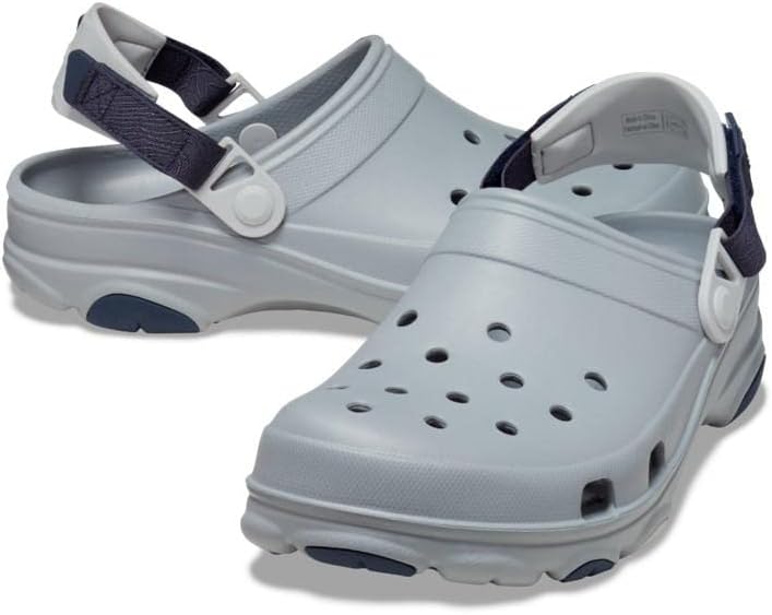 Crocs Unisex Classic All Terrain Clogs 36/37 EU Hellgrau, 36/37 EU Hellgrau