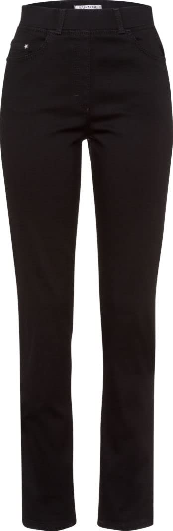 Raphaela by Brax Damen Jeans Style Lavina Rundum Schlupf Denim Super Slim 38 Schwarz, 38 Schwarz