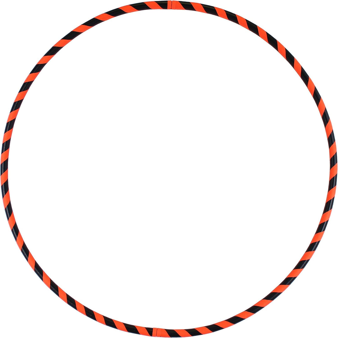 HOOPOMANIA Hula Hoop Reifen für Anfänger [Ø90cm - Ø105cm] Hula Hoop Reifen Erwachsene Ø90cm Neon Ora