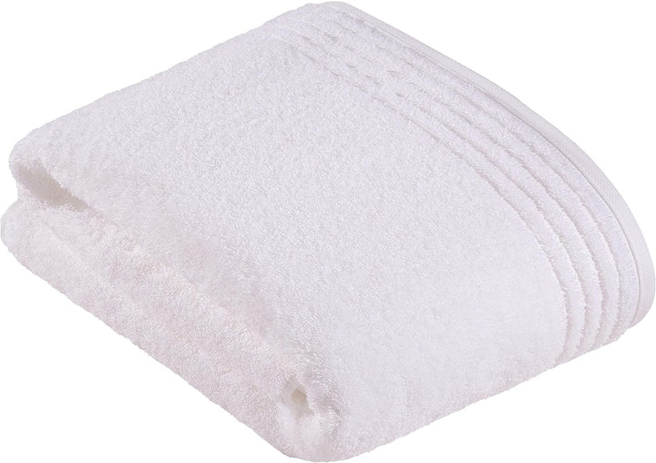 Vossen Vienna Style Supersoft Badetuch 100 x 150 cm weiss, Badetuch 100 x 150 cm Weiss