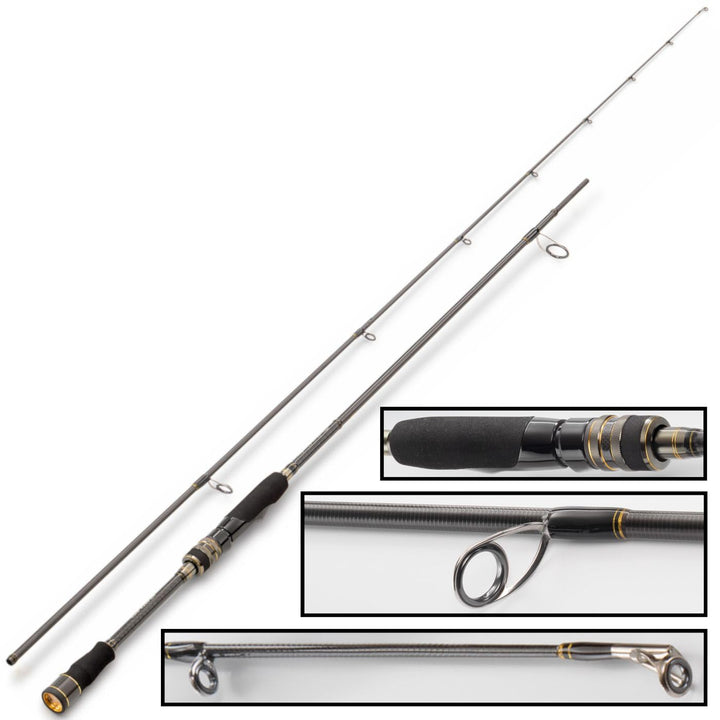 Hearty Rise Spinnrute Valley Hunter 642UL 1,94m 1,5-5g, 642UL 1,94m 1,5-5g