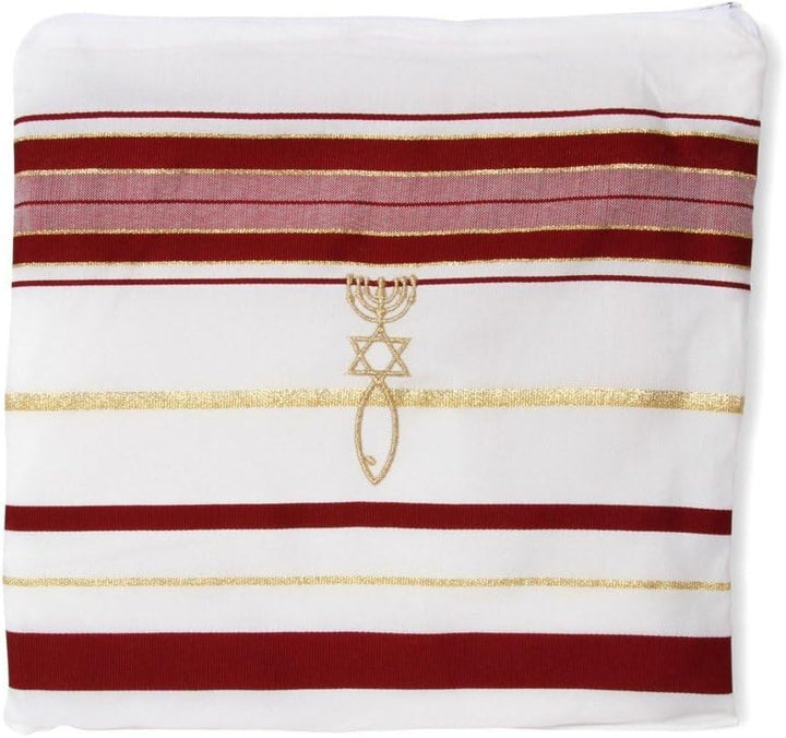 Männer Frauen Messianischer Tallit Gebetsschal Jüdischer Christlicher Tallit Gebetsschal Israel Wrap
