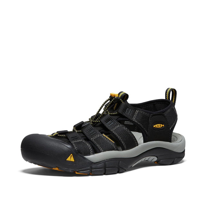 Keen Herren Newport H2 Sandale 43 EU Schwarz, 43 EU Schwarz