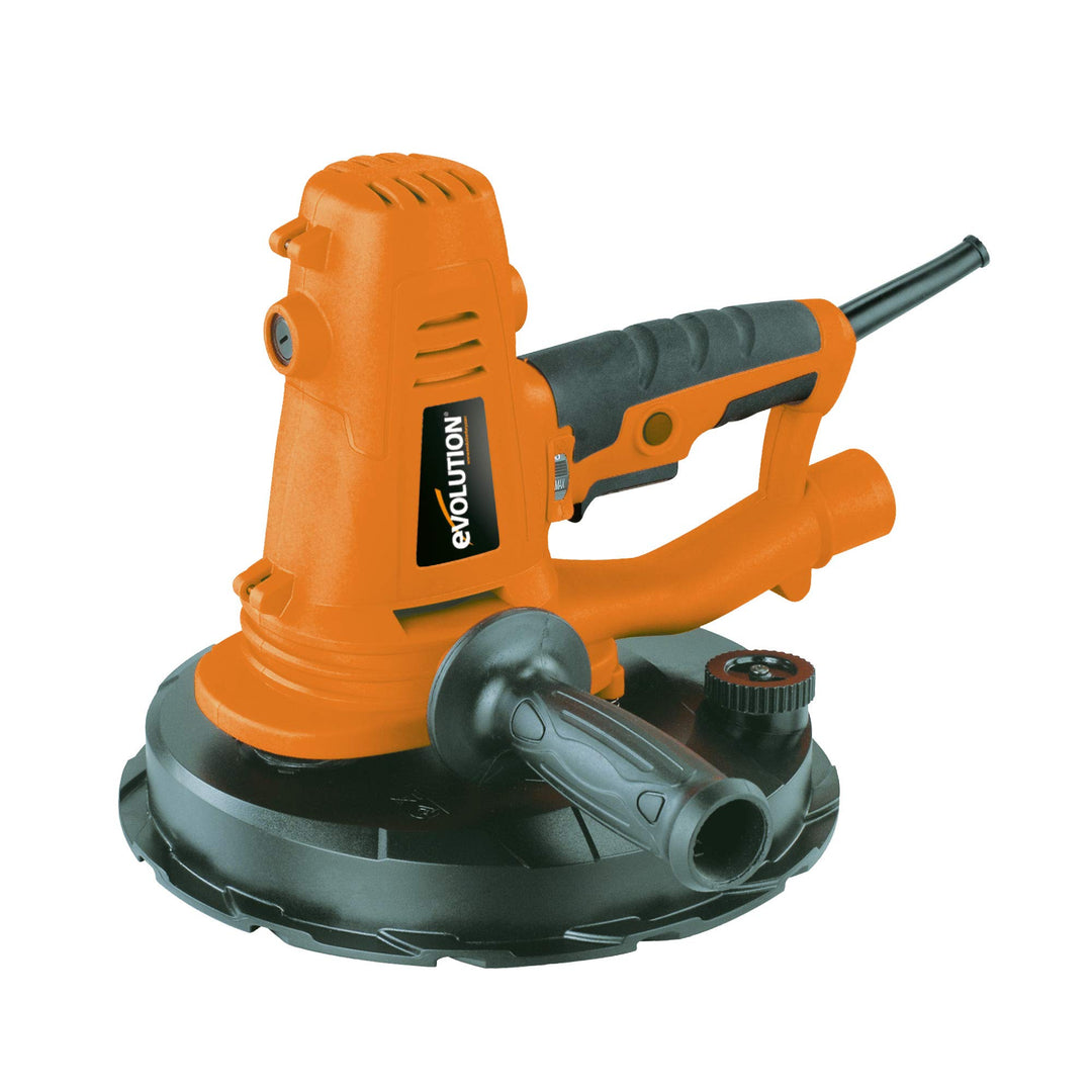 Evolution Power Tools - Hand-Trockenbauschleifer, 225 mm (230 V), Orange Handgeführter Trockenbausch
