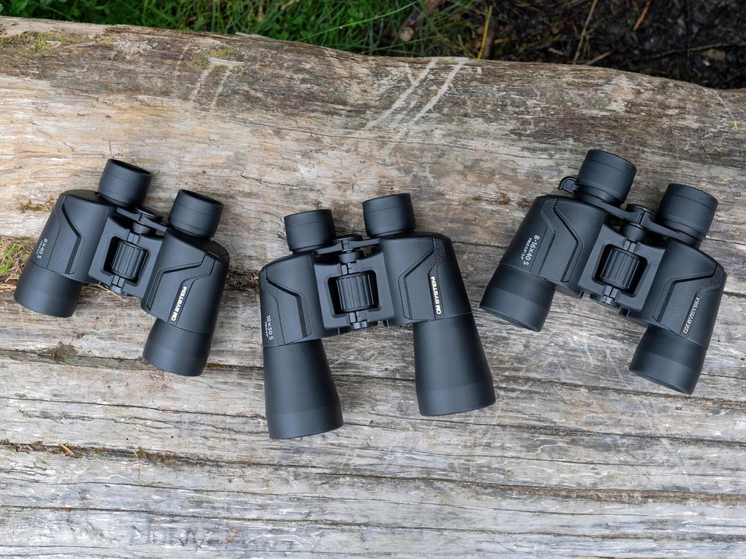 OM SYSTEM Fernglas 10x50 S mit Trageriemen, Tasche und 15 Jahre Herstellergarantie. Klare Bilder, na