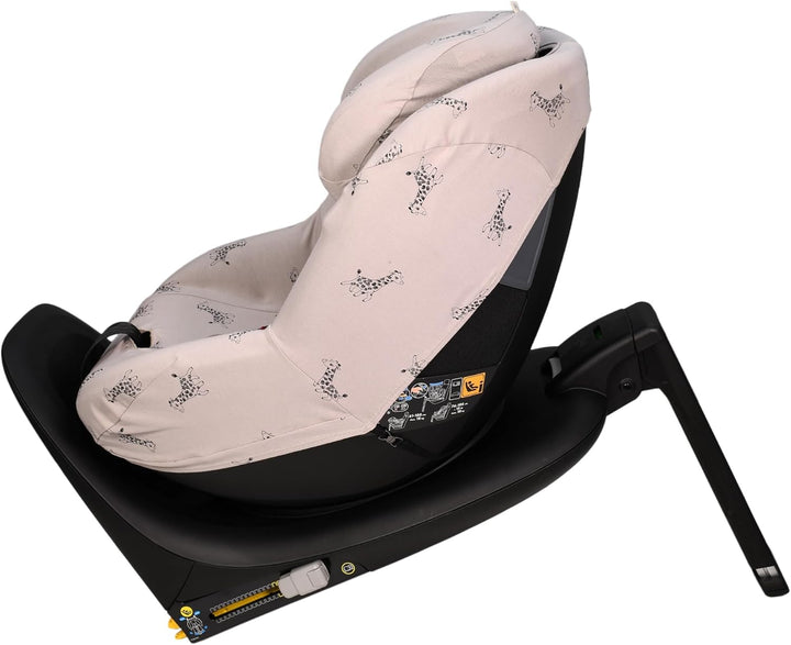 JYOKO KIDS Bezug für Autositz kompatibel mit Maxi Cosi (Giraffe, Maxi Cosi Pearl 360 y Mica Pro I-si