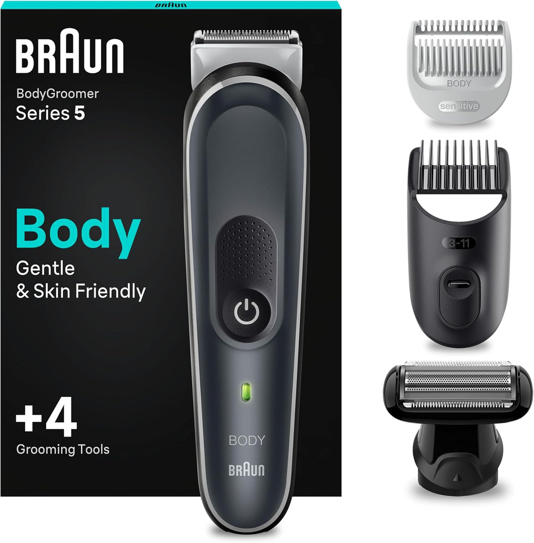Braun Series 5 Bodygroomer / Intimrasierer Mann, Körperpflege- und Haarentfernung für Herren, für Br
