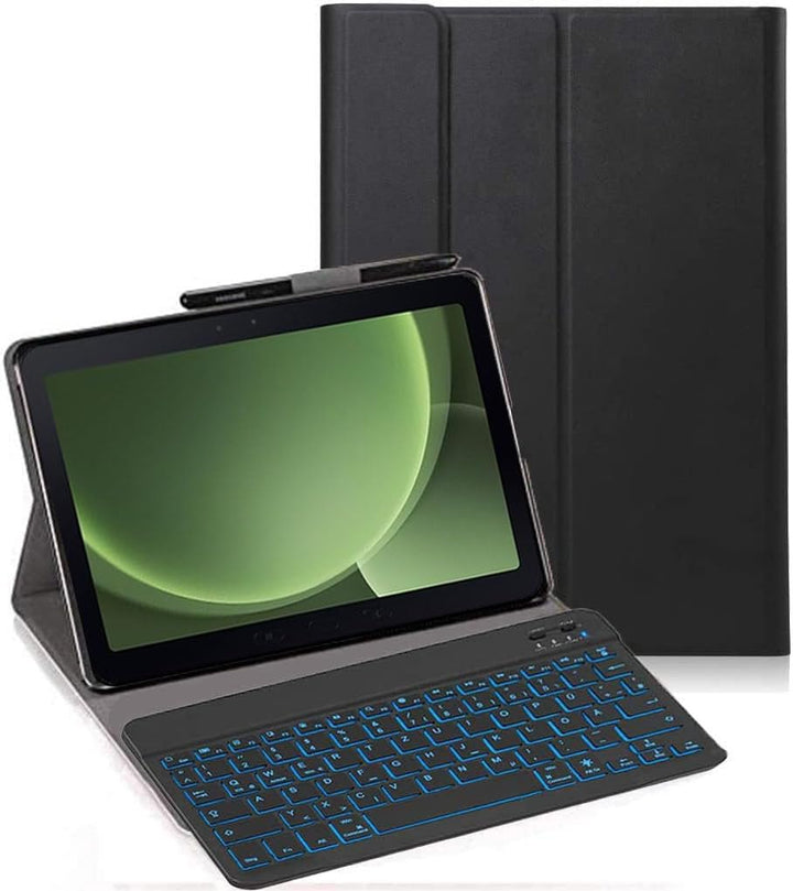 Tastatur Hülle für Samsung Galaxy Tab Active 4 Pro 10,1 Zoll SM-T636B/T630, [Deutsches QWERTZ] Slim