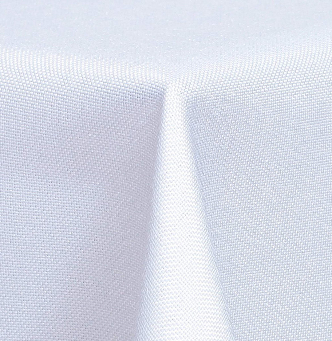 Textil Tischdecke - Leinen Optik - wasserabweisend Eckig 160x320 (Weiss, ca. 160 x 320 cm) Weiss ca.