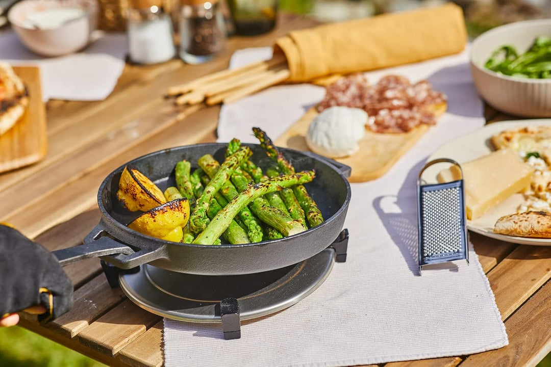 Ooni Bratpfanne aus Gusseisen – Eisenpfanne – Grillpfanne aus 100% Gusseisen – Gusseisenpfanne – Gri