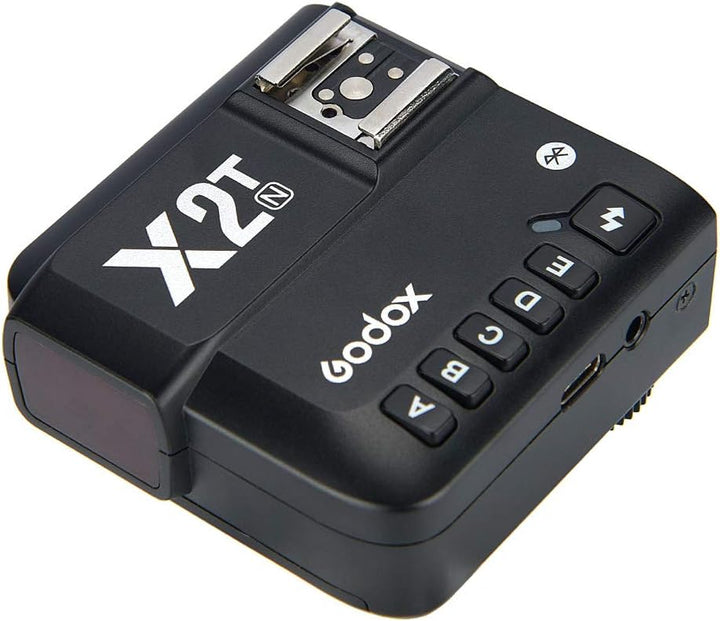 Godox X2T-N TTL 2.4G Kabelloser Blitzauslöser Kompatibel mit Nikon Kameras, High Speed HSS 1/8000s,