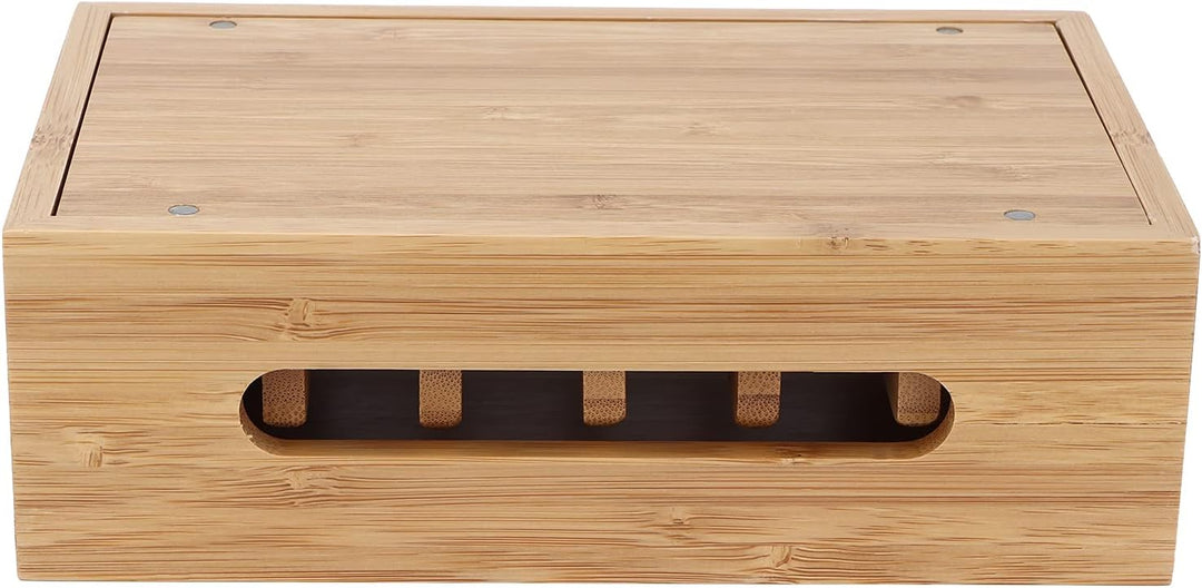 Tissting Ladestation Organizer für Mehrere Geräte, Holz Handy Dockingstation Tragbarer Tablet Comput