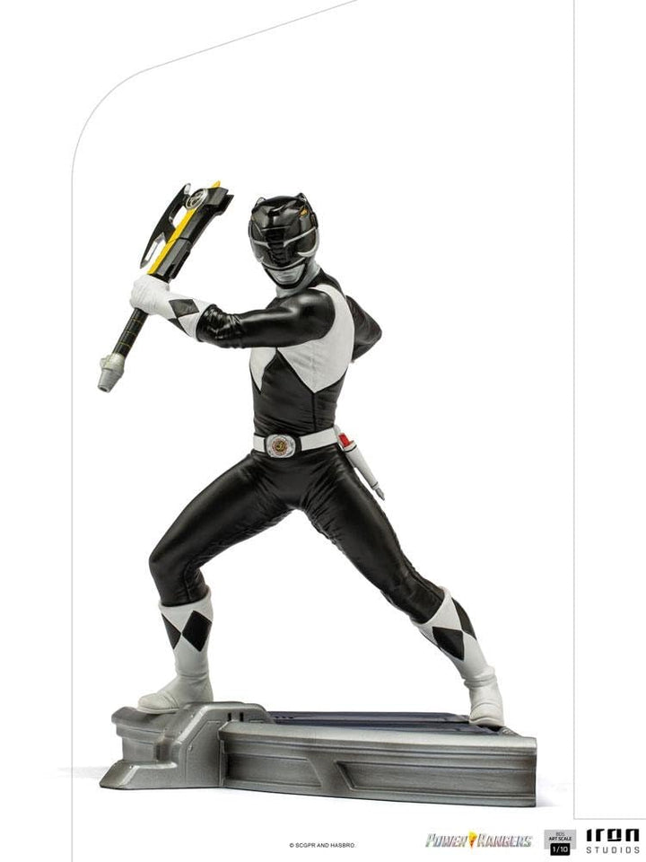 Iron Studios BDS: Power Rangers - Black Ranger Art Scale Statue (1/10) (POWRAN46221-10) 1:10 Scale,