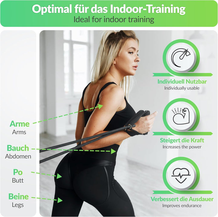 BodyCROSS Premium Türanker, Stabile für Effektives Indoor & Outdoor Training, Sicher und Langlebig,