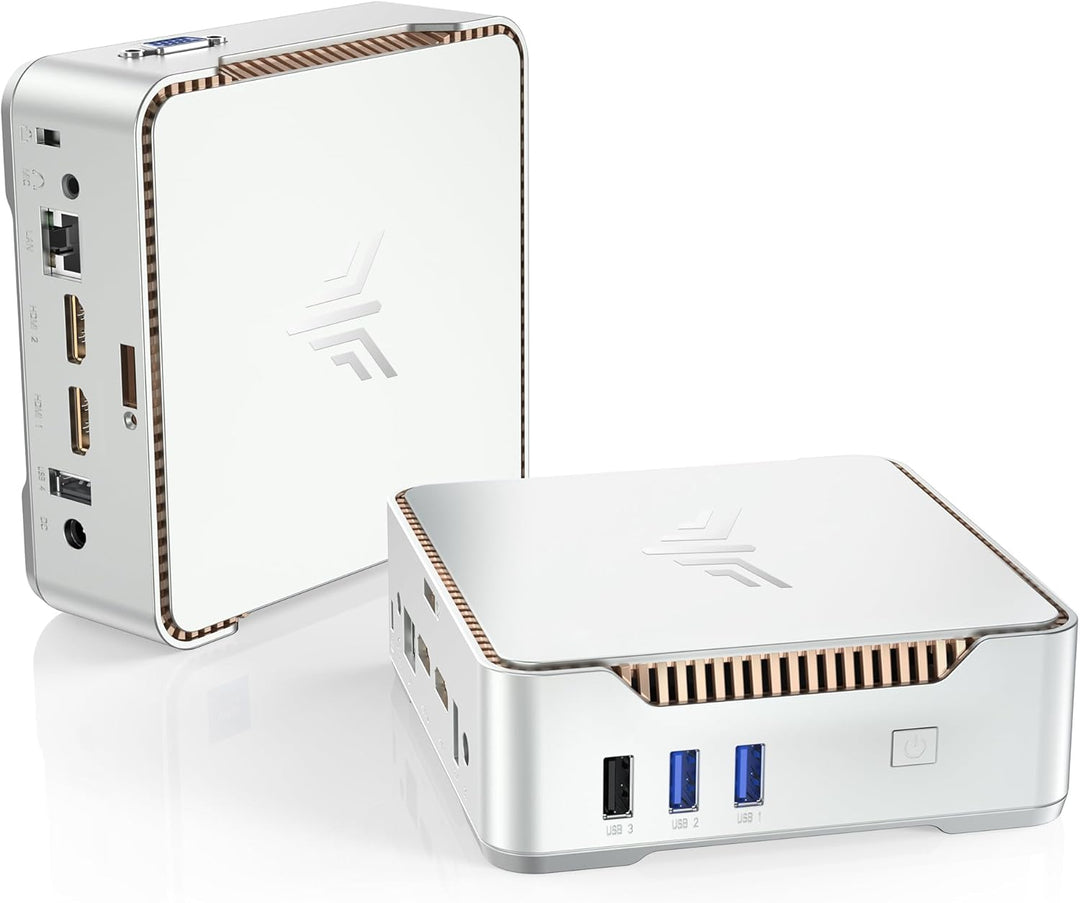 NiPoGi E2 Mini PC, Alder Lake-N97(bis zu 3,6 GHz), 16 GB DDR4 512 GB M.2 SSD Mini Desktop Computer 4
