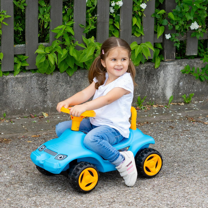 LEMODO Rutschauto ab 3 Jahre, Rutscherfahrzeug, Kinderfahrzeug mit Hupe, Rutschfahrzeug mit Überschl