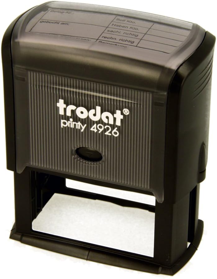 Kontierungsstempel auf trodat 4926 von Gravurxpress