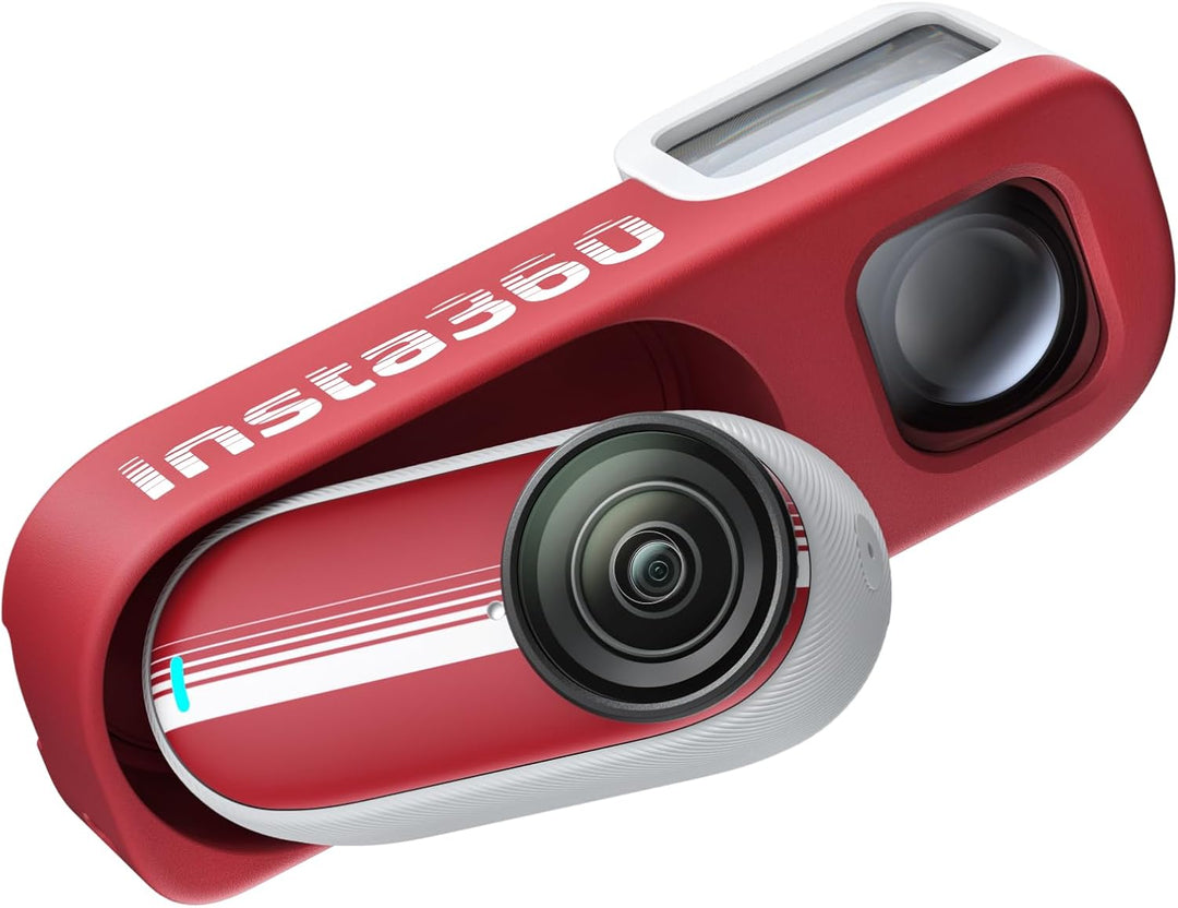 Insta360 GO 3S Retro-Sucher (Klassisches Rot)