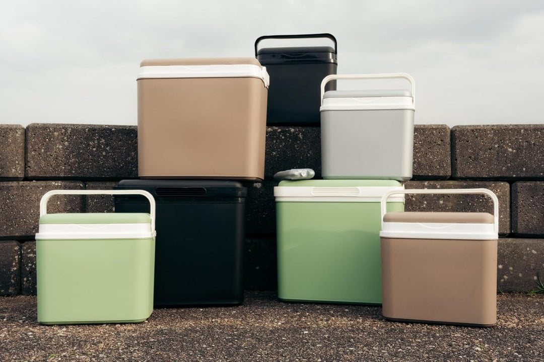 Hochwertige Isolier-Kühlbox – Made in Italy – Robuste Passiv-Kühlbox für Freizeit, Strand &amp; Camping