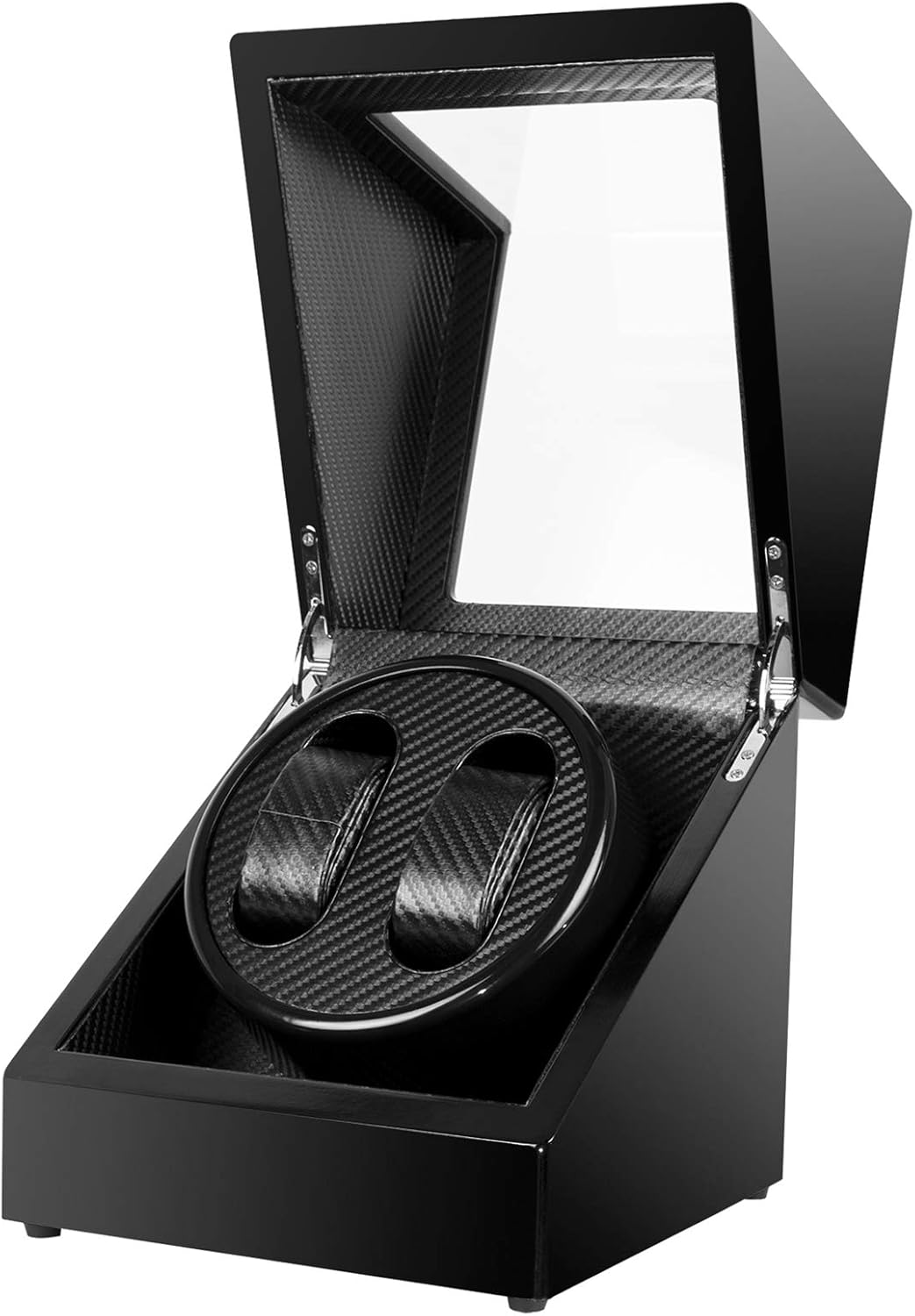 Uhrenbeweger fur Automatikuhren 2 Uhren Kalawen Watch Winder Box für alle Automatikuhren Mechanische