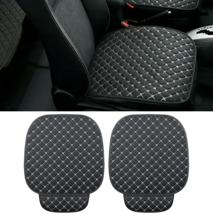 Sitzauflage Auto, 2 Stück Sitzkissen Auto Vordersitze, Stilvolle Car Seat Cover Vordersitze, wasserd