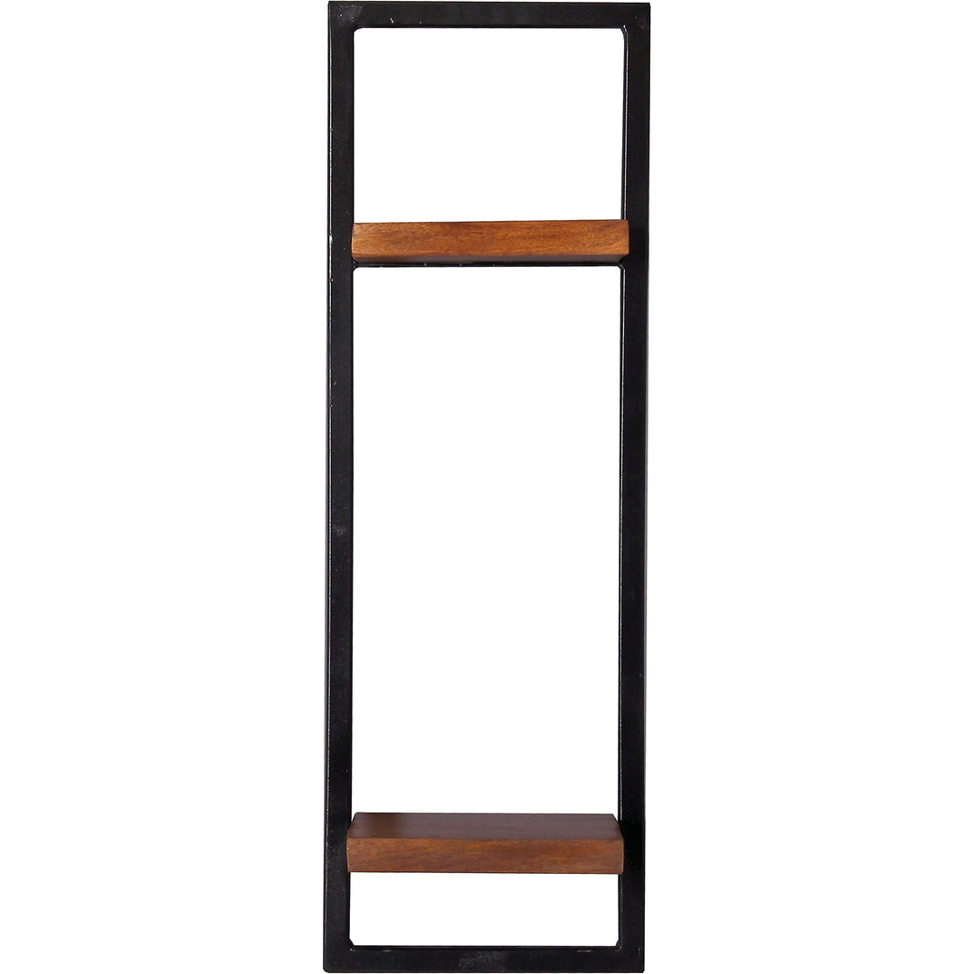 Sit Möbel Panama Regal für die Wand Natur mit antikschwarz