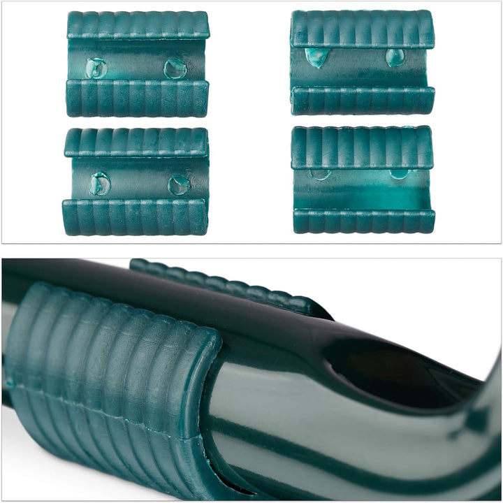 Relaxdays, grün Kniebank, weiches Kniekissen, 2 Taschen, klappbar, Kniehilfe Gartenarbeit, bis 150 k