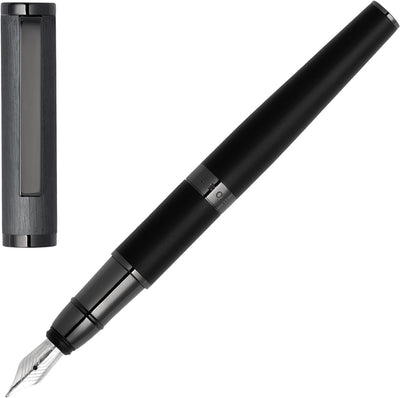 Hugo Boss Schreibset HPFP105J (Füllfederhalter & Schreibmappe A4) | Geschenkbox
