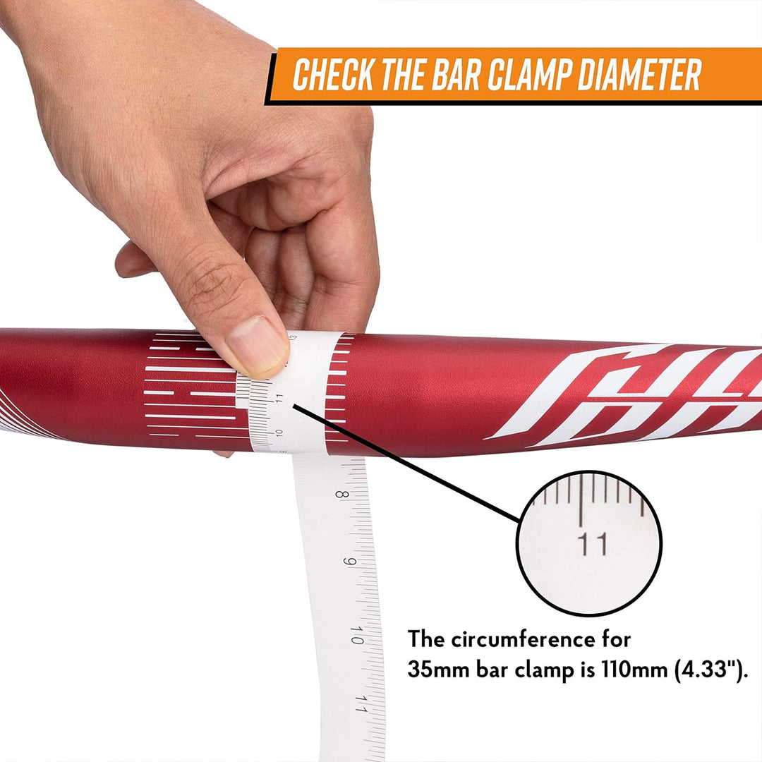 Funn Full On Mountainbike Lenker mit Lenkerklemme 35mm und Breite 785mm, robuster und Leichter Legie