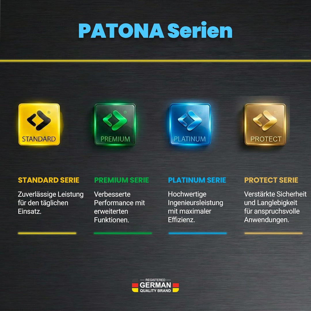 PATONA Platinum Powerbank 20.000mAh PD100W | 74Wh Power Bank mit Li-Ion Batterie | Schnellladung | 2