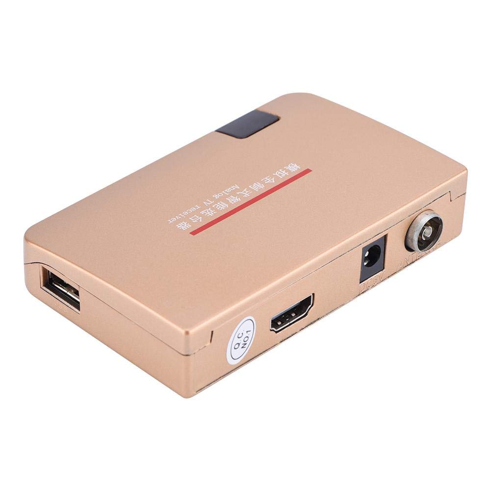 VBESTLIFE Analog TV Adapter für Analog-TV-Receiver mit HF HDMI Konverter (VDE) für alle Fernseher mi