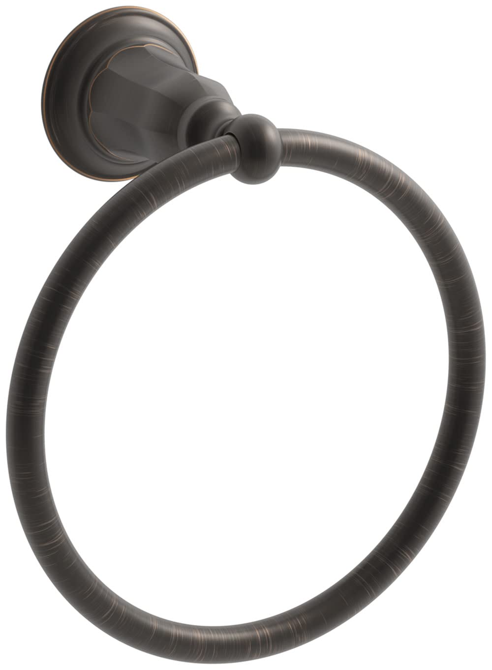 KOHLER K-13507-2BZ Kelston Handtuchring, ölgeriebene Bronze, Ölgeriebene Bronze