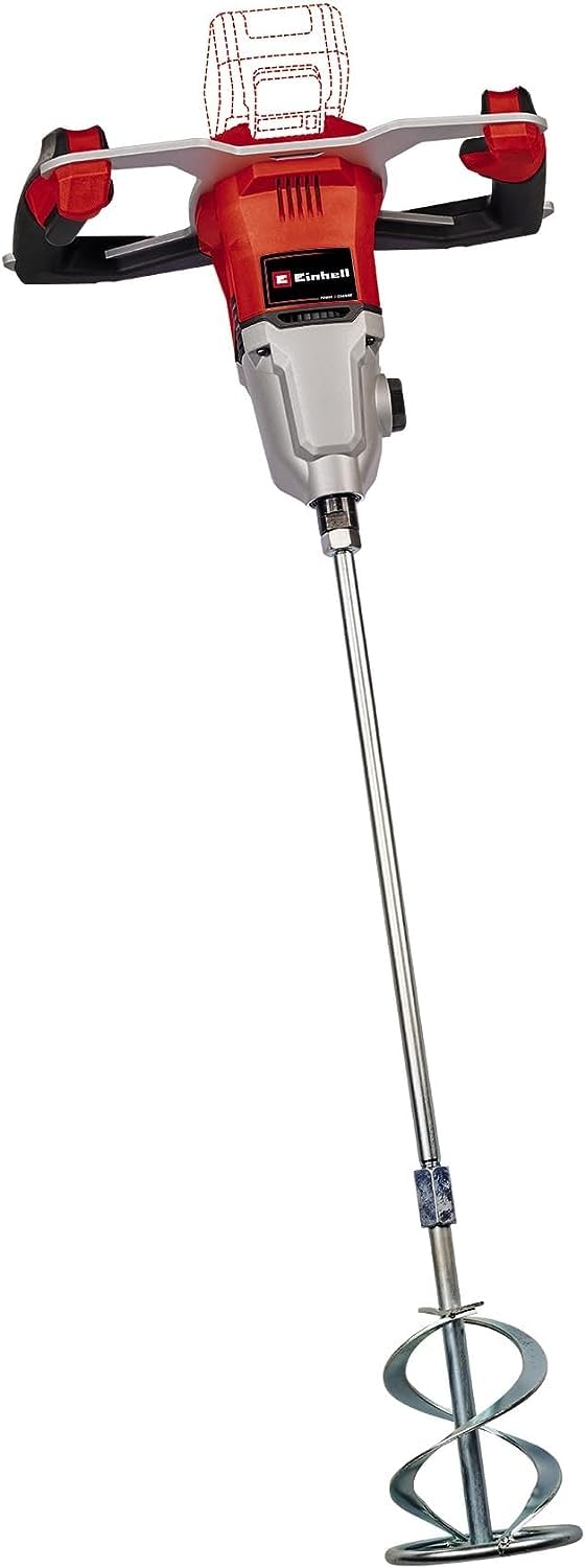 Einhell Professional Akku-Farbmörtelrührer TP-MX 18-2 Li BL Solo Power X-Change (2-Gang-Getriebe, Br