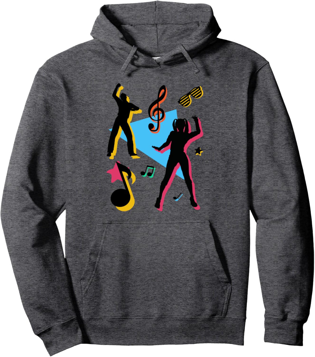 90er Jahre Outfit Herren Damen Tanzen | Neunziger Mottoparty Pullover Hoodie