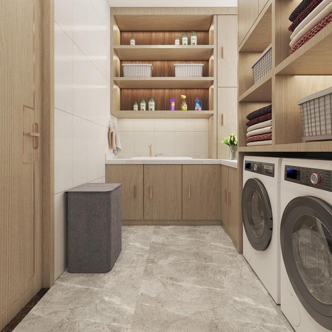 Lifewit 80L Pfandflaschen Sammelbehälter mit Deckel, faltbar und wasserdicht mit Griffen, Gross Flas