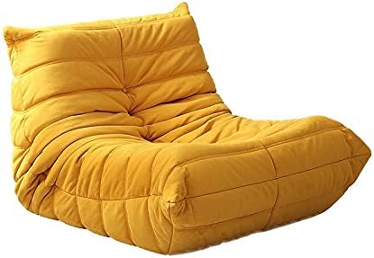 xuejuanshop Flanell Leder Kunst Single und doppelt faules Sofa Kunst Small Apartment Balkon Einfache